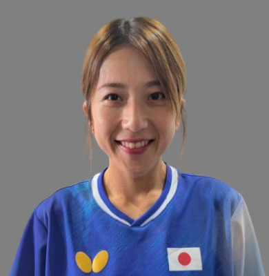 亀澤 理穂（デフ卓球）